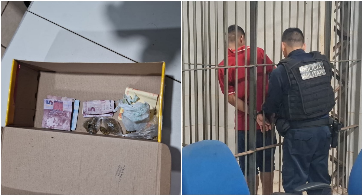 Usuário e traficante são presos com maconha no Orgulho do Madeira