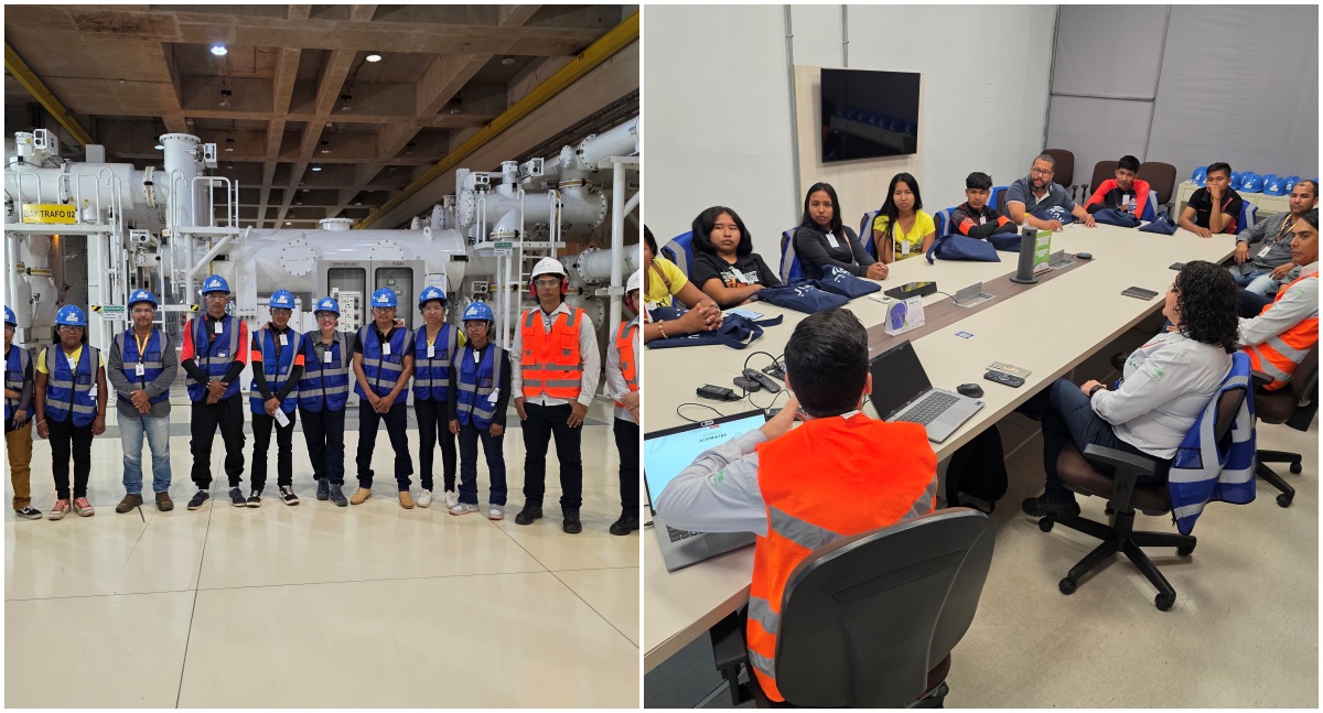 Jirau Energia recebe visita do povo indígena Amondawa em Rondônia