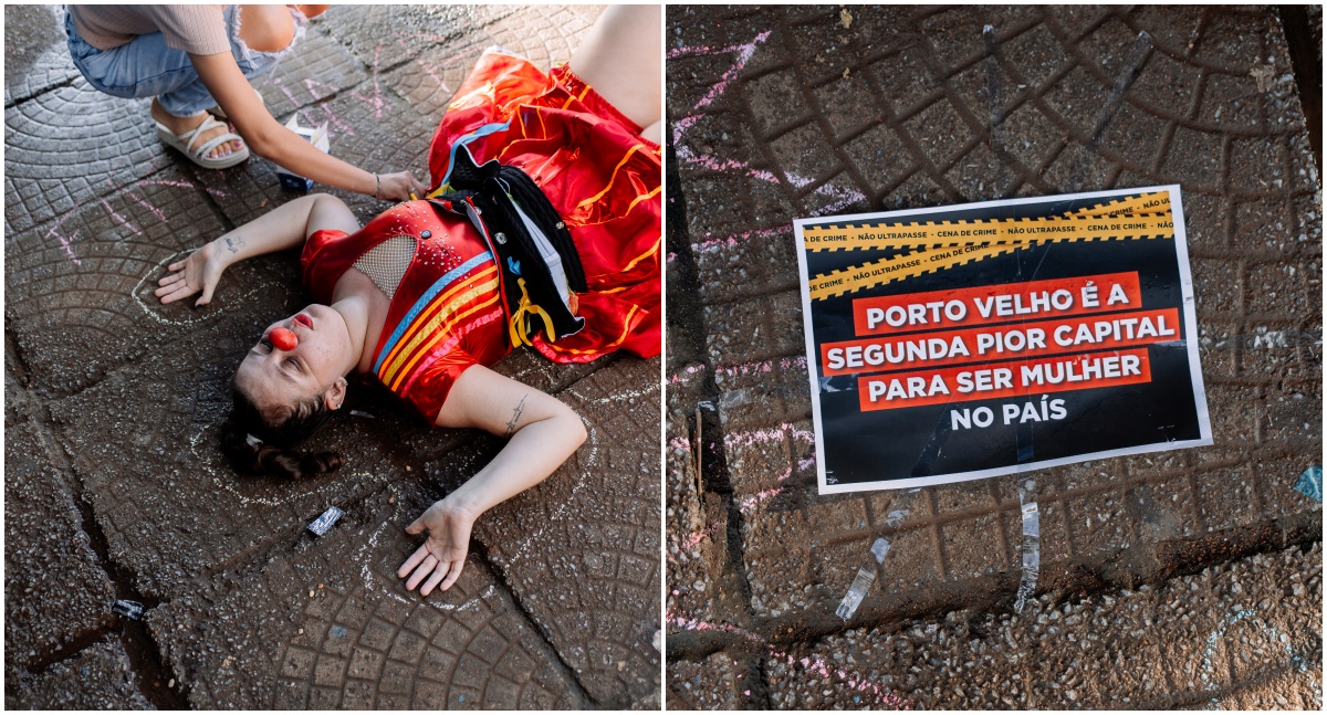 Contraste: curta usa palhaçaria contra violência