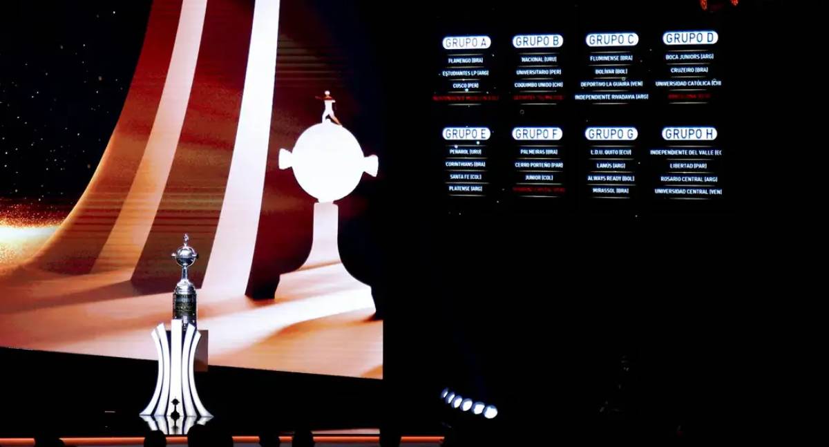 Conmebol define chaves da Libertadores 2026 com confrontos de peso para brasileiros