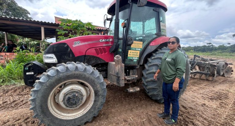 Curso de tratorista para mulheres fortalece a autonomia no campo em Porto Velho