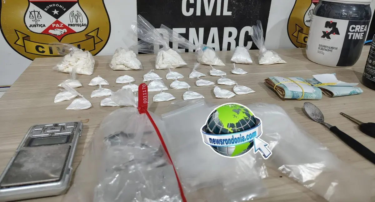 Denarc prende suspeito de distribuir drogas na zona Leste