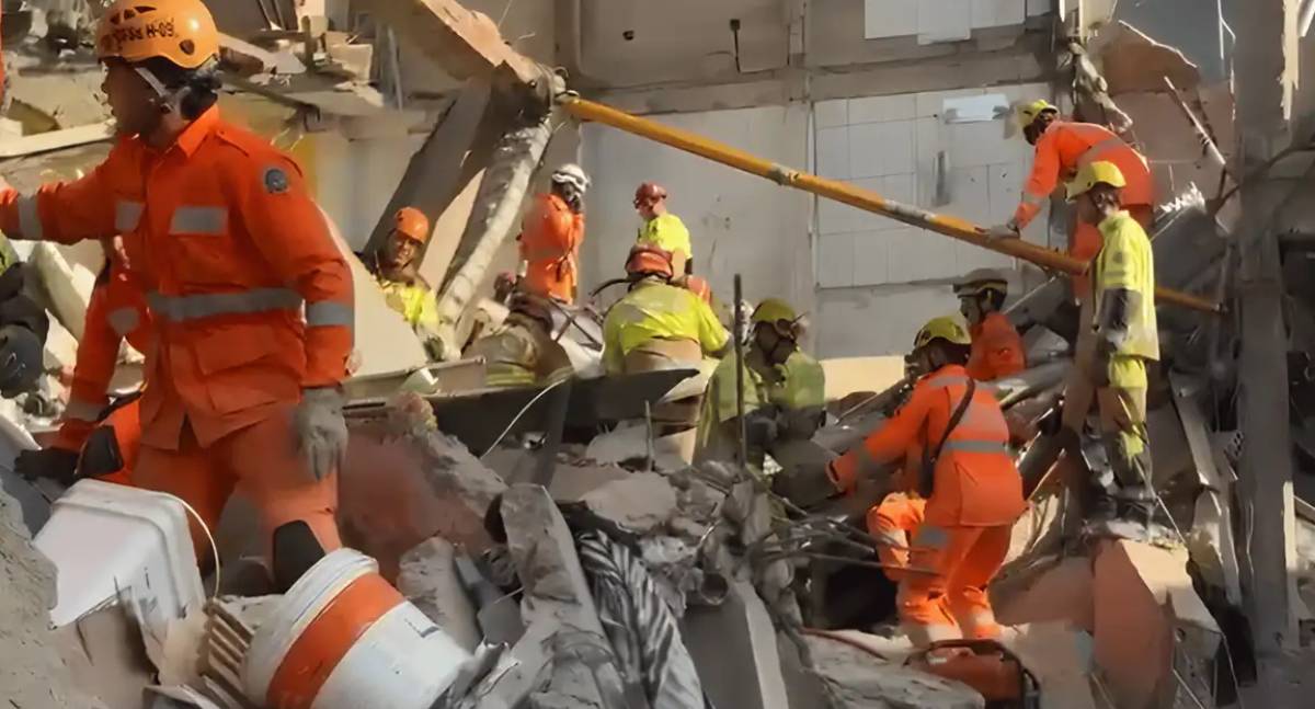 Desabamento de lar de idosos deixa seis mortos no bairro Jardim Vitória