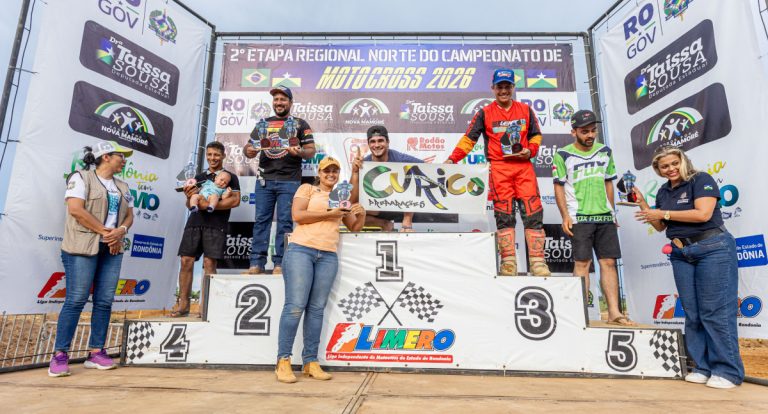 Dra. Taíssa apoia 2ª etapa do Campeonato Regional Norte de Motocross em Nova Dimensão