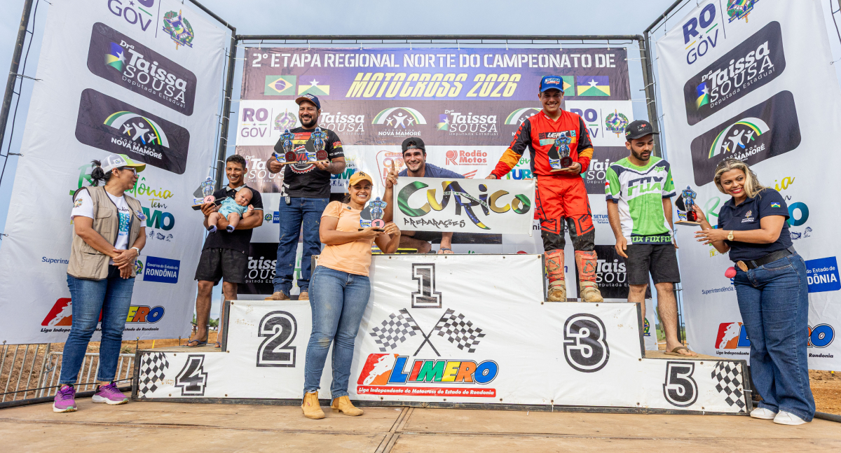 Dra. Taíssa apoia 2ª etapa do Campeonato Regional Norte de Motocross em Nova Dimensão