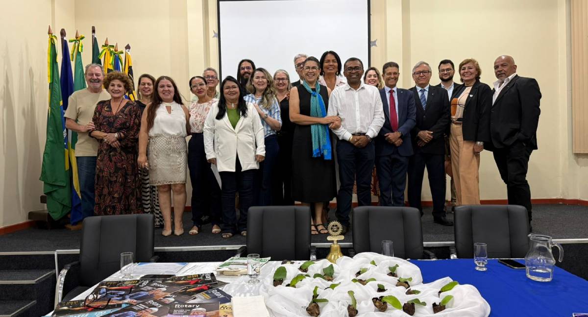 Governador Leonardo Pinheiro cumpre agenda oficial nos clubes de Rotary em Porto Velho