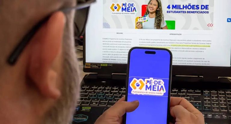 Governo paga parcelas do Pé-de-Meia para nascidos em maio e junho