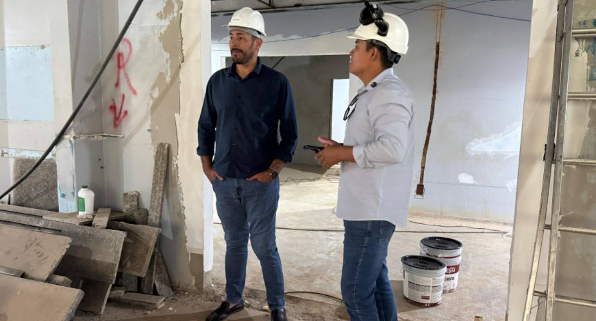 Márcio Pacele fiscaliza reforma e ampliação da UPA da Zona Leste em Porto Velho
