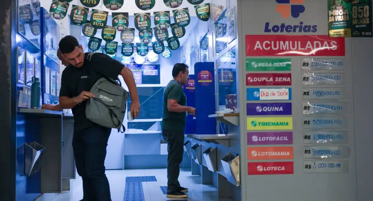 Mega-Sena acumula e prêmio principal sobe para R$ 8 milhões