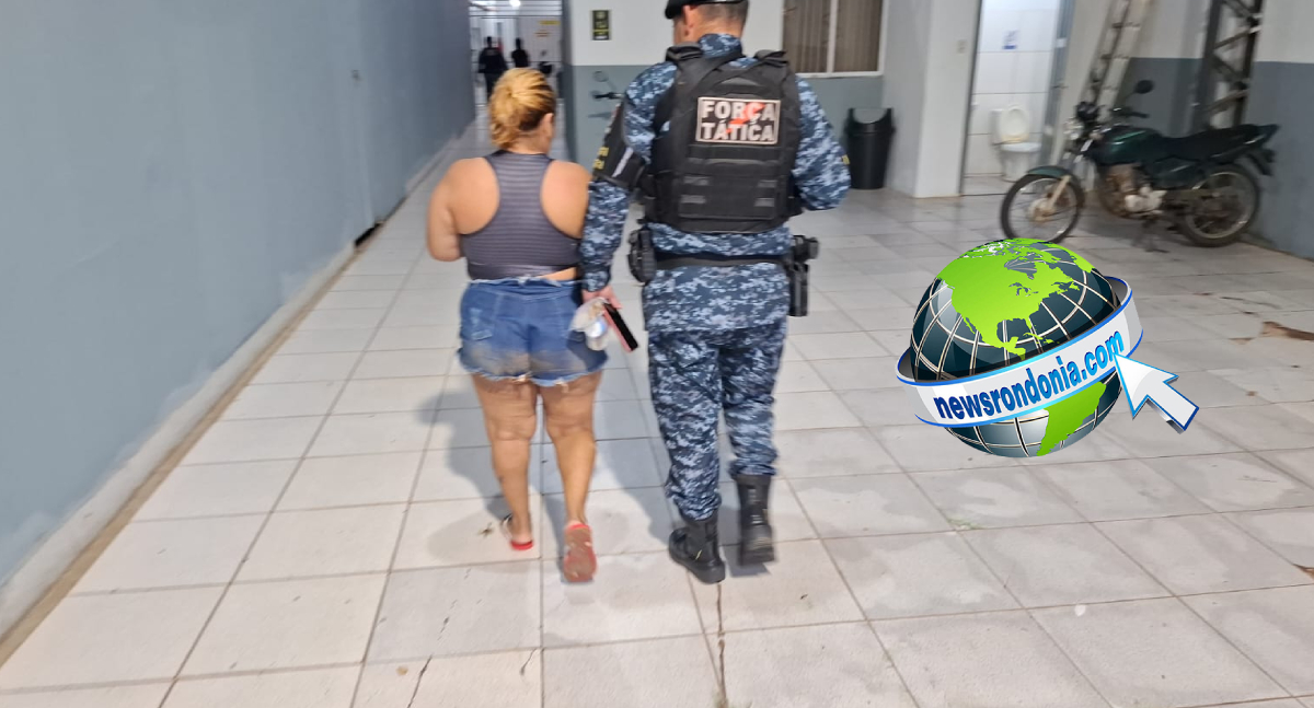 Mulher é presa por tráfico de drogas no bairro Flamboyant