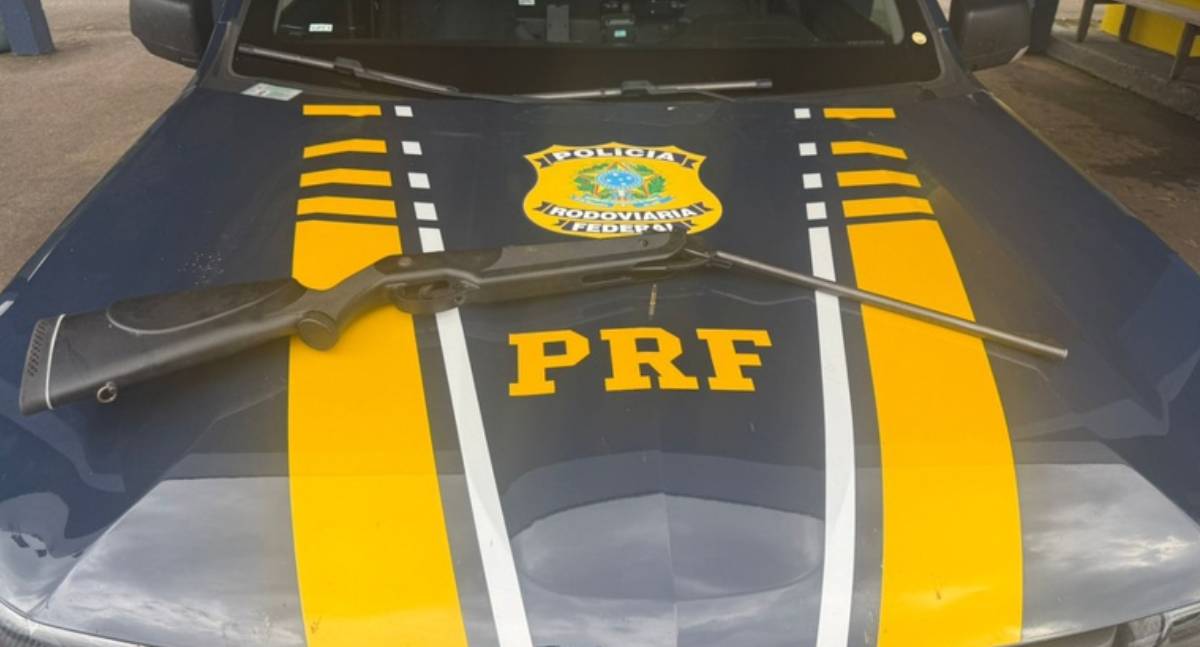 PRF em Rondônia apreende 3 armas no final de semana