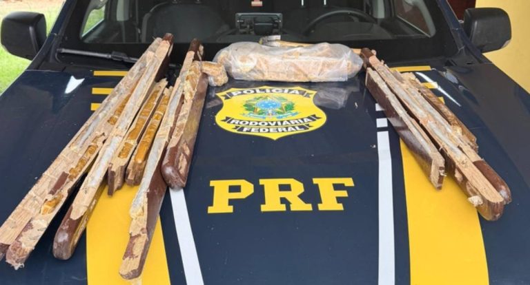 PRF em Rondônia apreende cerca de 6 kg de cocaína na BR-364