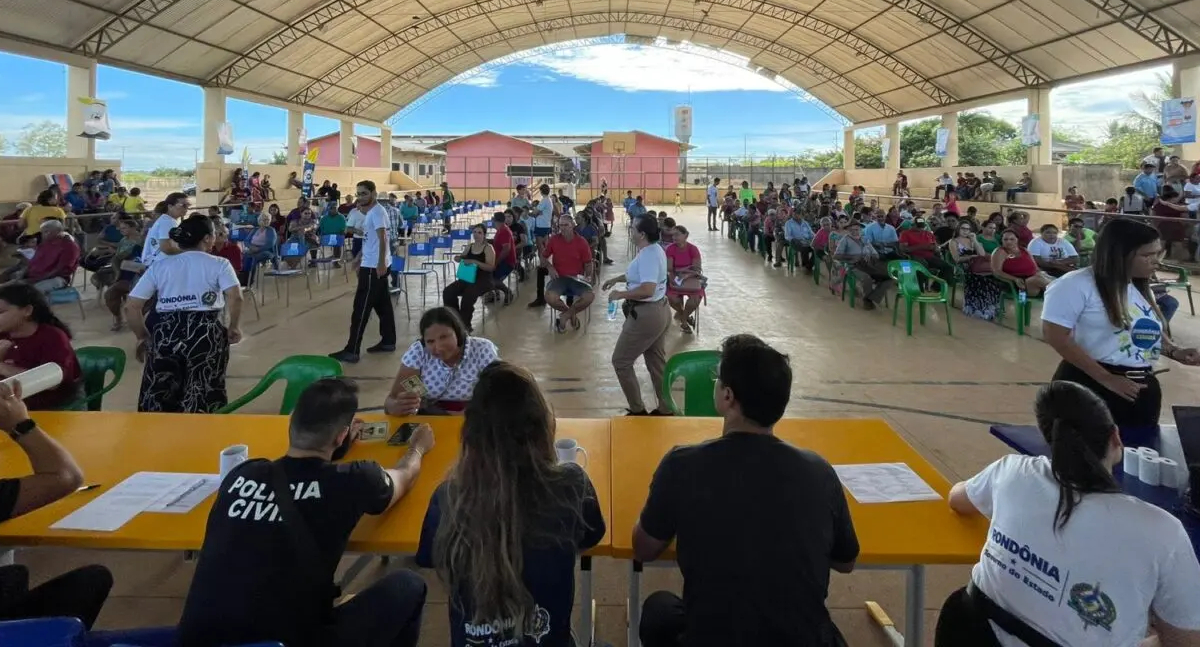 Programa Rondônia Cidadã leva serviços gratuitos ao distrito de Nova Esperança em Espigão do Oeste