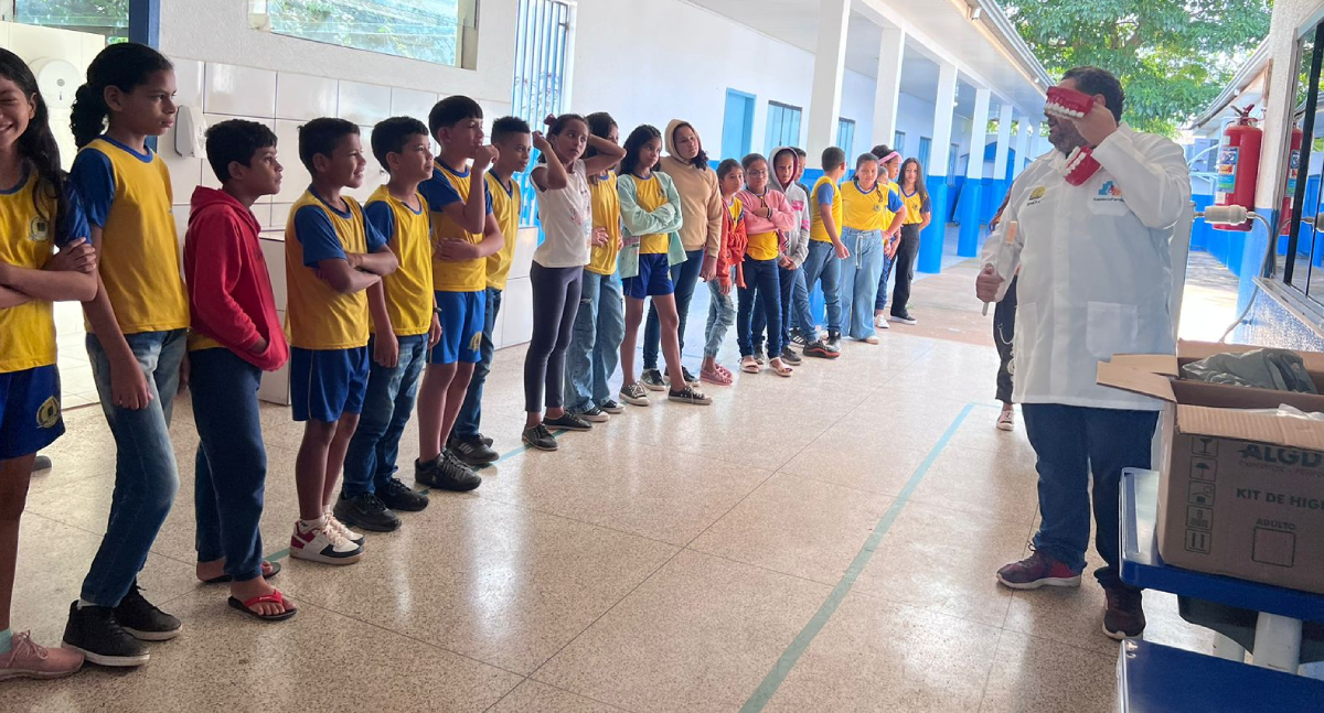 Saúde Bucal: Prefeitura realiza ações preventivas em escolas municipais