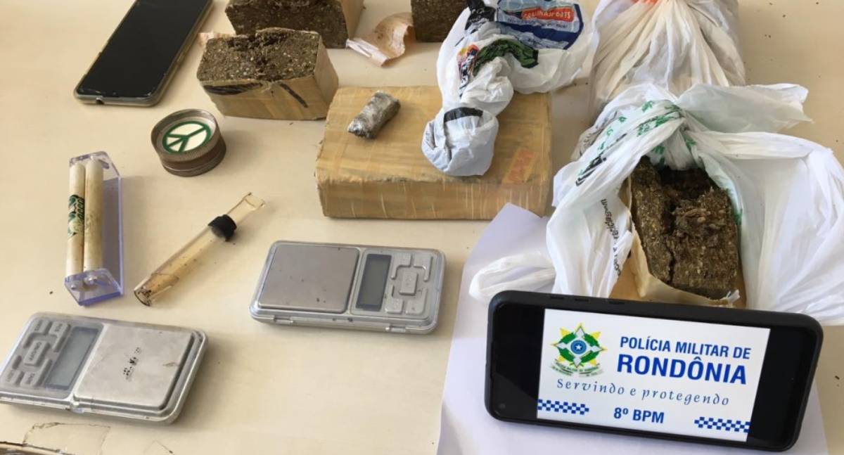 Tribunal de Justiça mantém condenação de homem por tráfico de drogas em RO