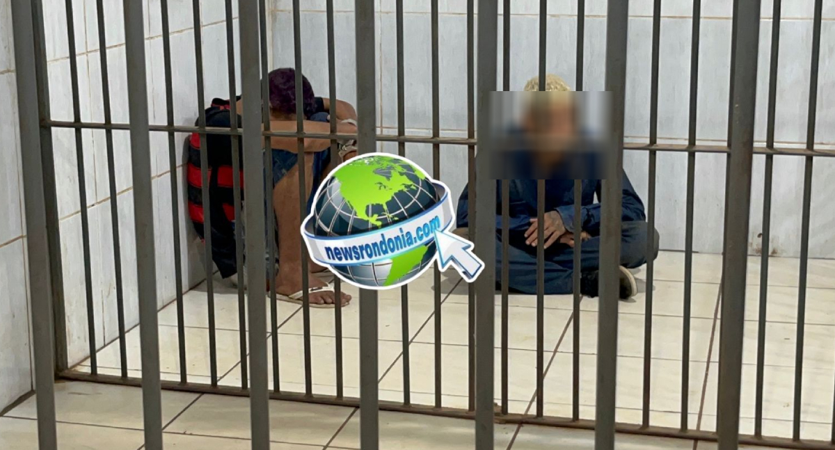 Falsos passageiros são detidos após assalto a moto  aplicativo no centro
