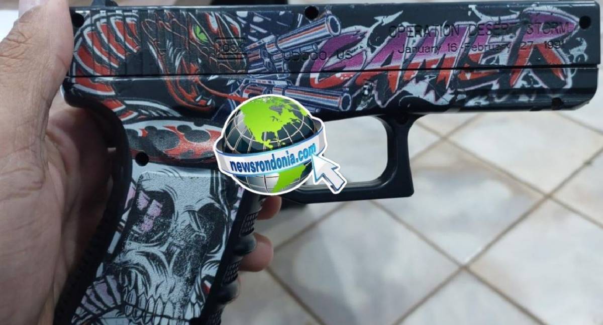 Simulacro de arma é apreendido com alunos em escola de Porto Velho