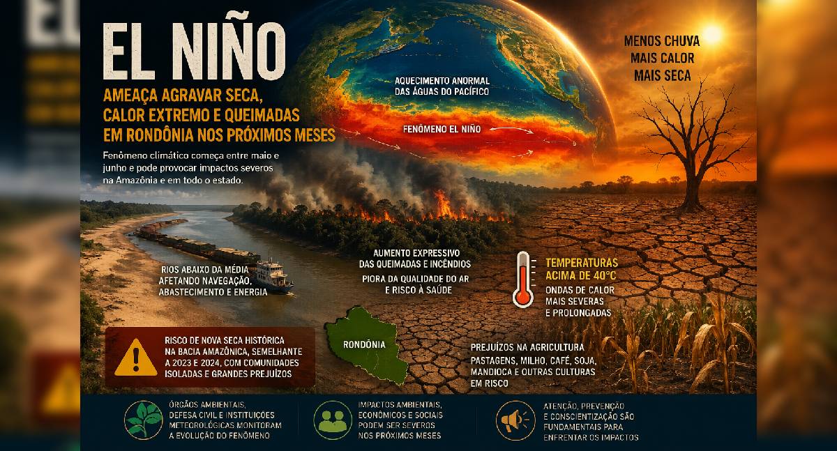 Entre incertezas e temor, cientistas alertam que El Niño pode levar 2026 e 2027 aos anos mais quentes da história
