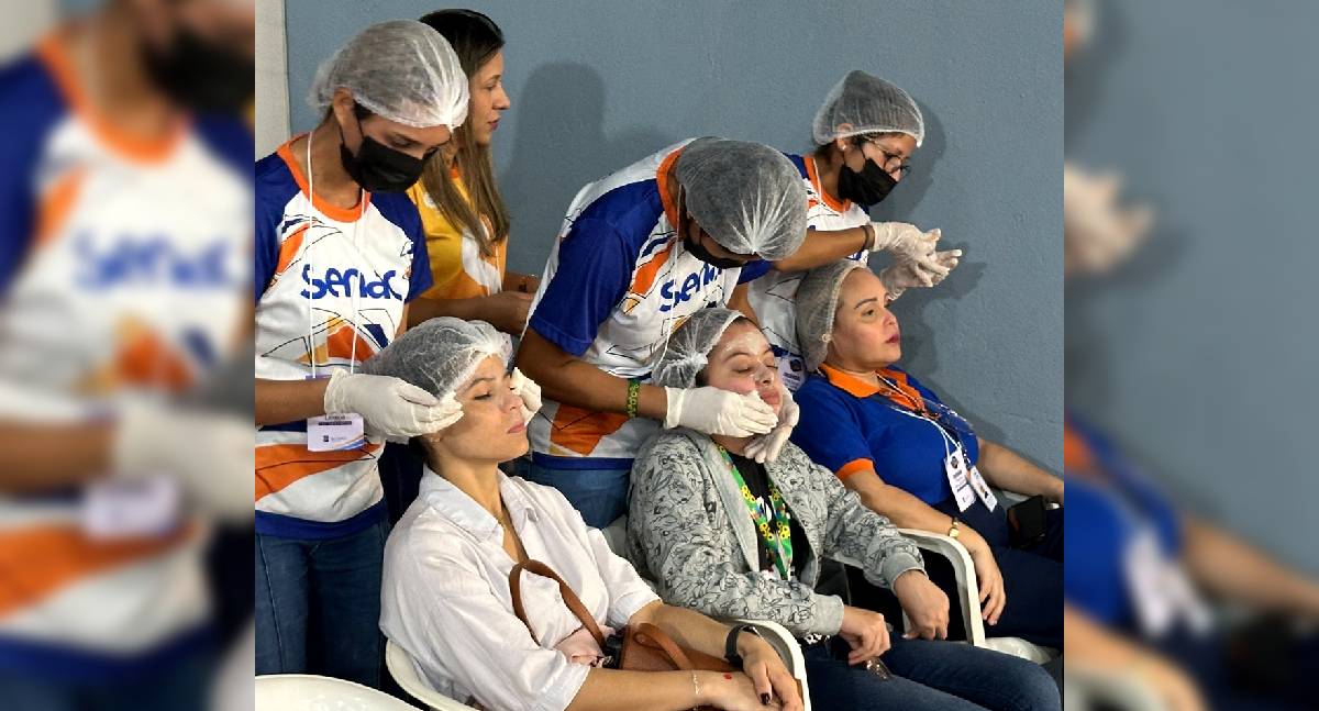 Senac Rondônia leva serviços gratuitos à comunidade