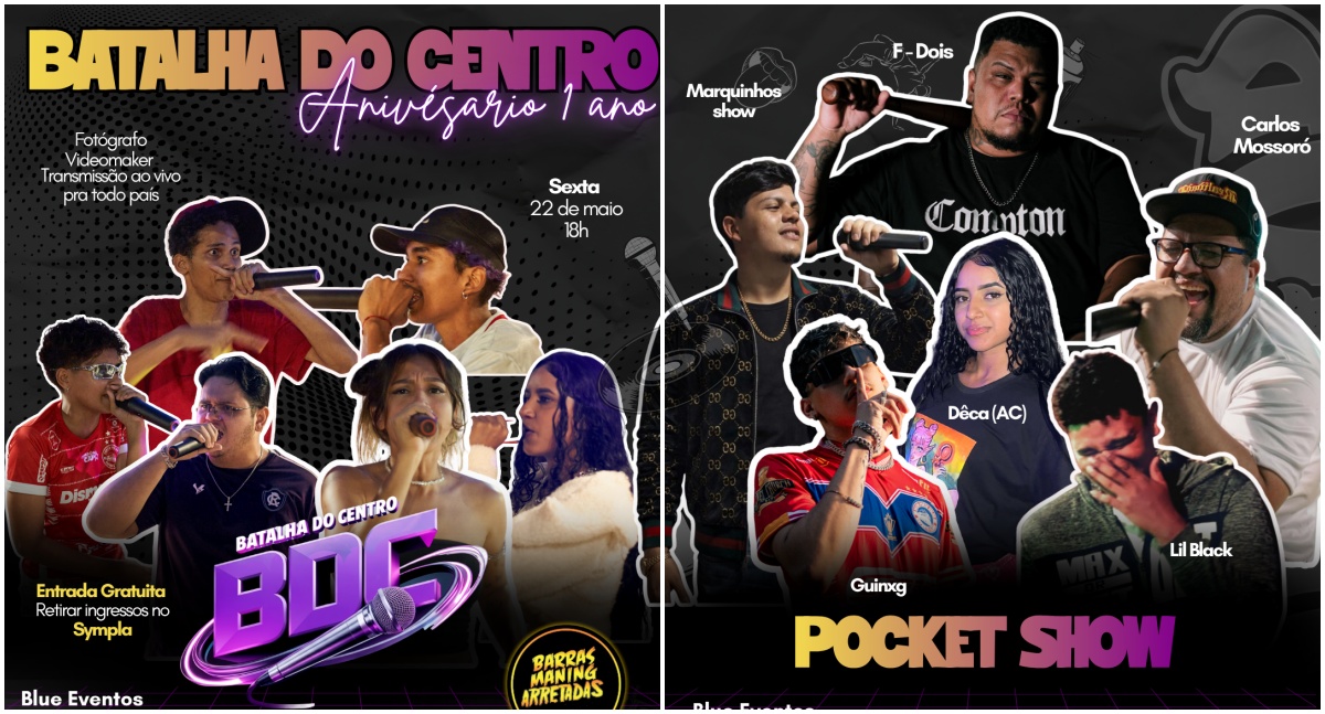 Batalha do Centro reúne rappers em Porto Velho