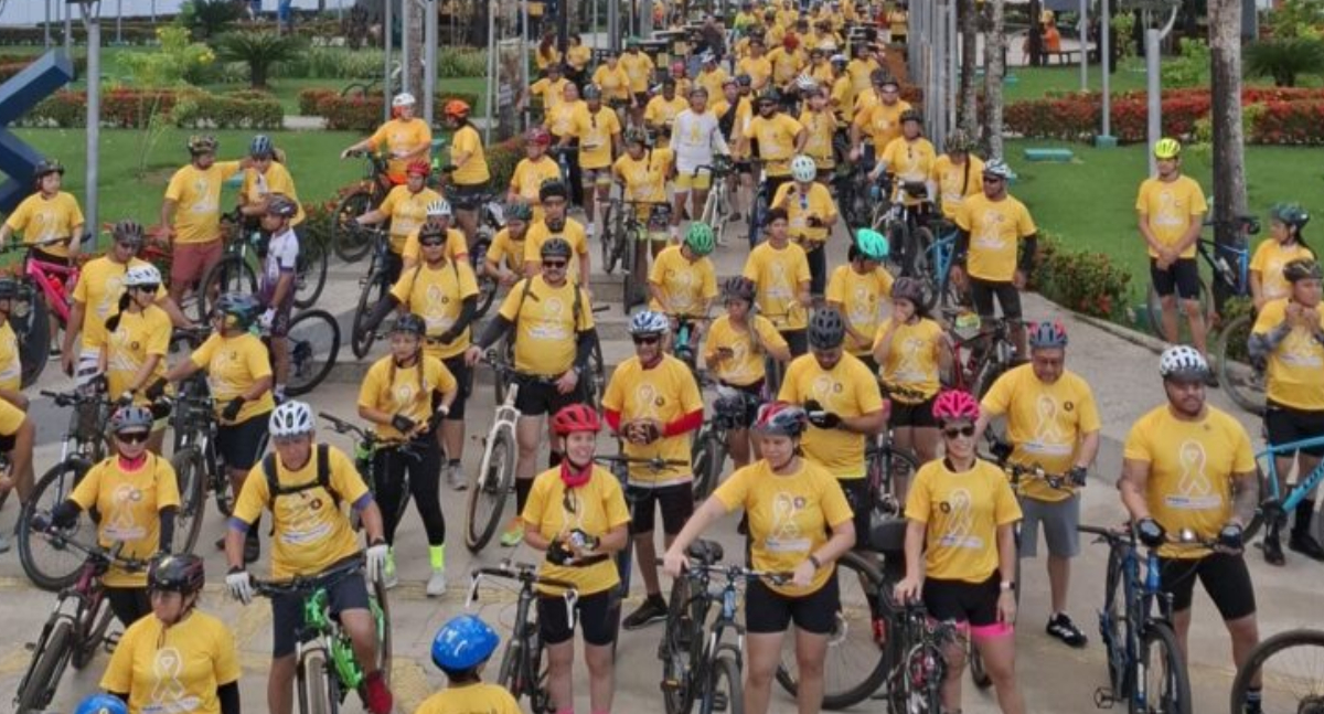 Detran-RO promove Ciclotour Pela Vida em Porto Velho durante o Maio Amarelo