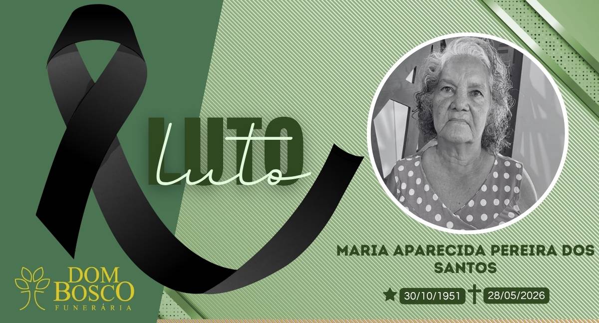 Nota de Pesar: Maria Aparecida Pereira dos Santos