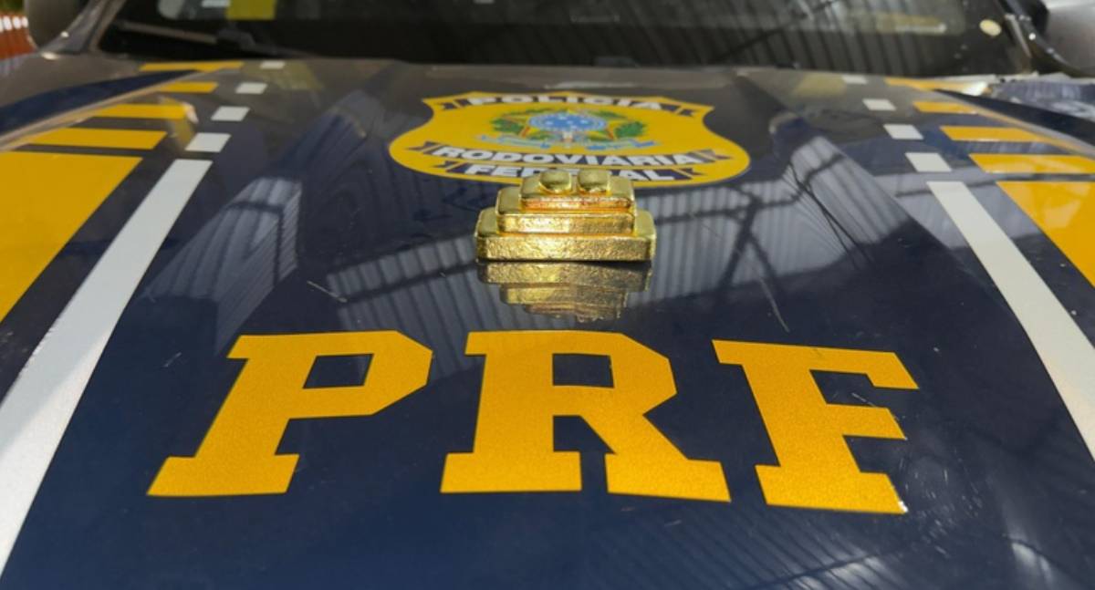 PRF apreende mais de 2 kg de ouro em Vilhena