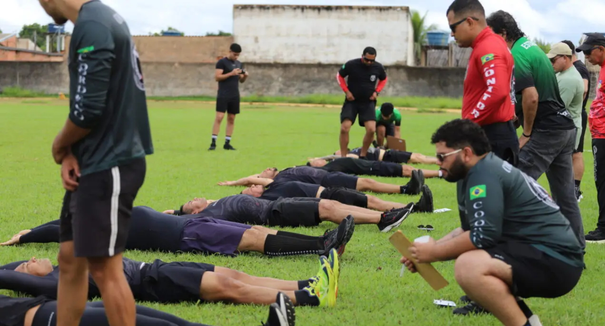 Teste de Aptidão Física reforça preparo operacional de policiais penais do Gape
