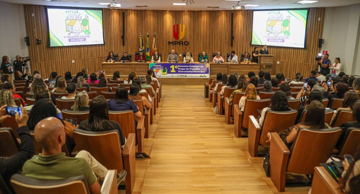 MPRO reforça integração entre saúde e educação em encontro estadual