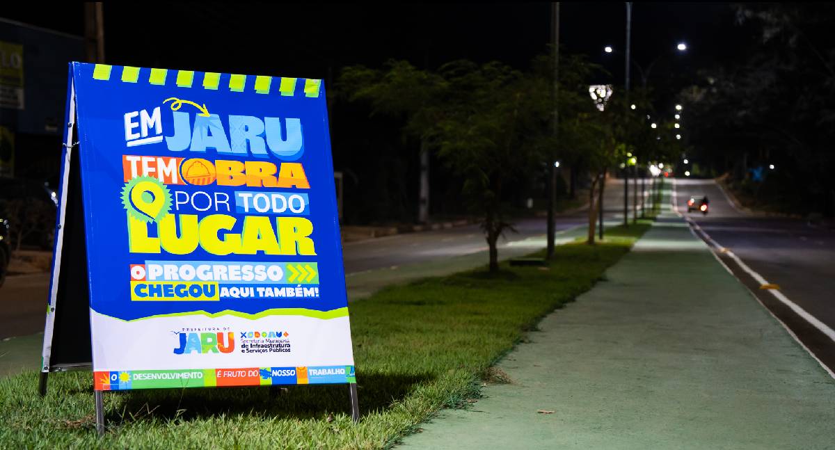 Jaru inaugura pista de caminhada na Linha 605