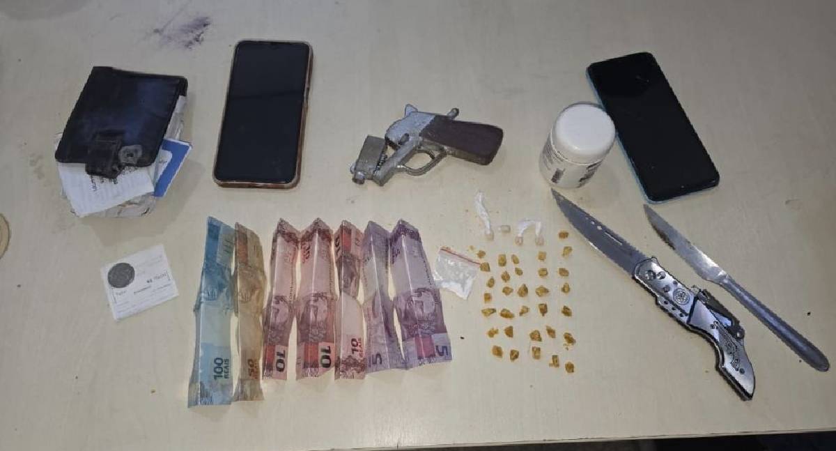 Suspeito de tráfico é preso com drogas em Rondônia