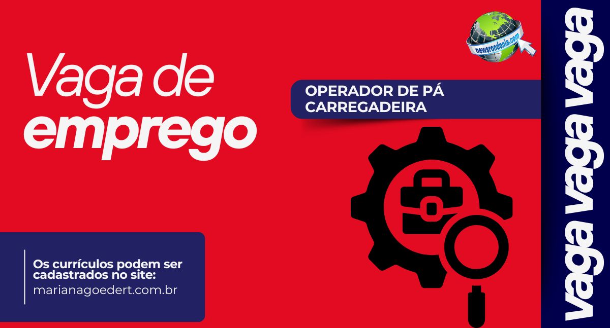 Mega Logística abre vaga para Operador de Pá Carregadeira com salário ...