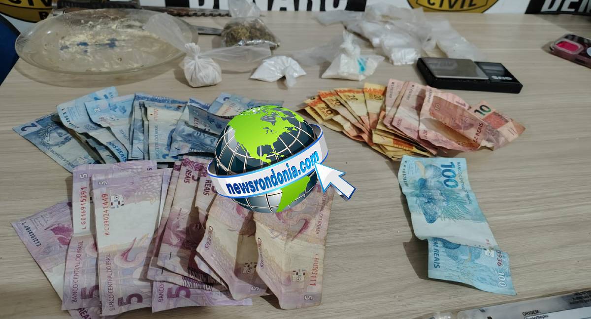Denarc fecha boca de fumo durante operações de segurança em Porto Velho