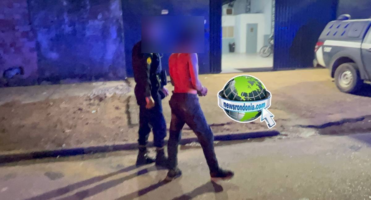 Homem é preso após invadir casa e furtar fios elétricos no bairro Embratel em Porto Velho