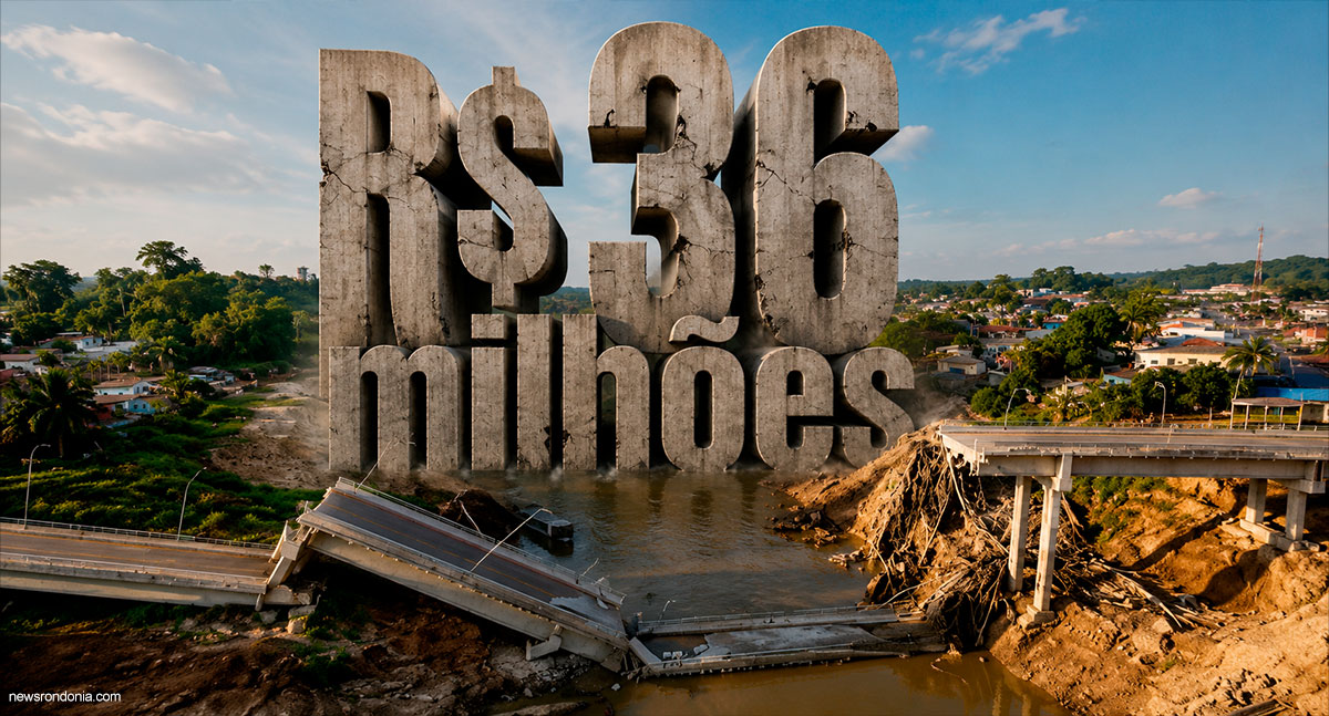 Investimento de R$ 36 milhões coloca em xeque ponte do Governo do Acre que desabou em Sena Madureira