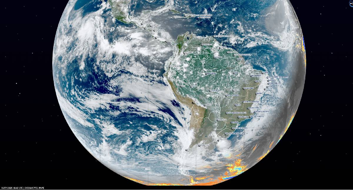 Previsão do tempo para Rondônia: calor e umidade favorecem pancadas de chuva, com risco de temporais isolados