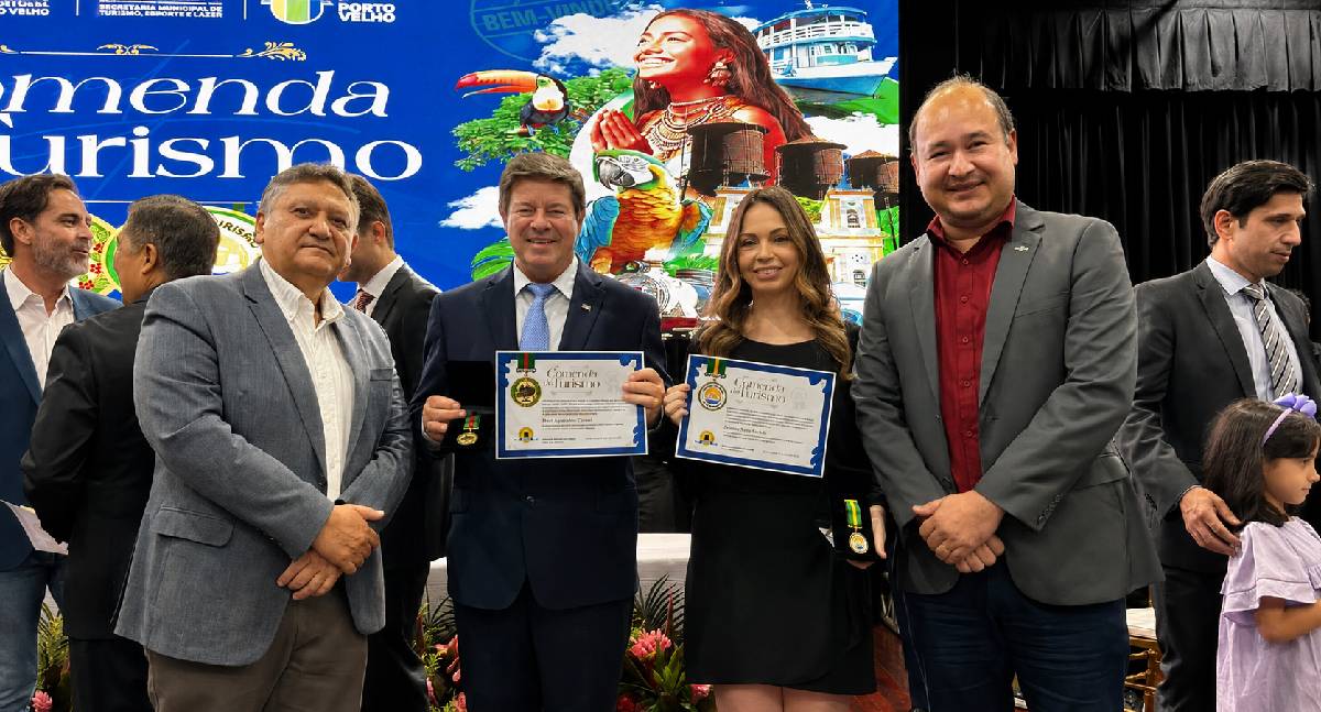 Sebrae é homenageado com comenda do turismo por atuação no desenvolvimento de Porto Velho
