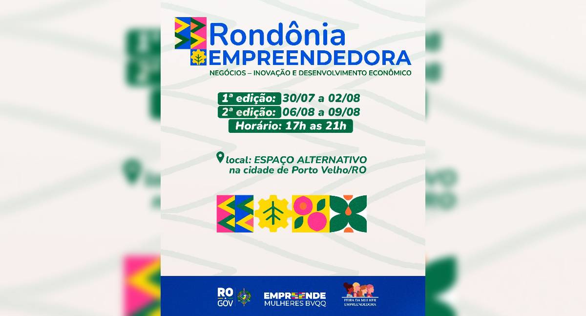 Porto Velho recebe o Rondônia Empreendedora com foco em negócios e inovação