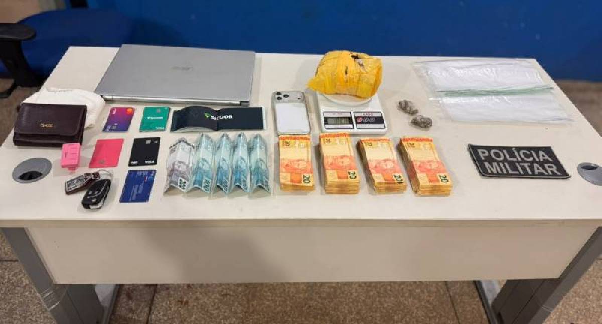 Duas mulheres são presas com haxixe e mais de R$ 8 mil durante ação policial em RO