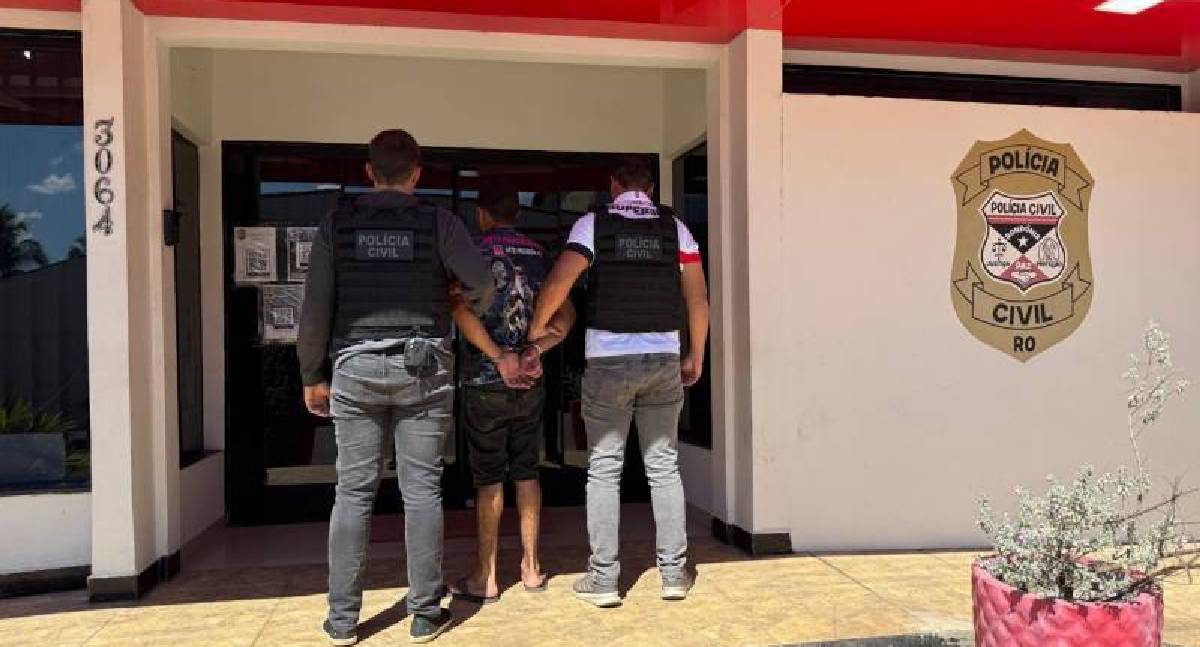 Foragido do Paraná é preso em Rondônia por suspeita de tentativa de estupro de vulnerável em Vilhena