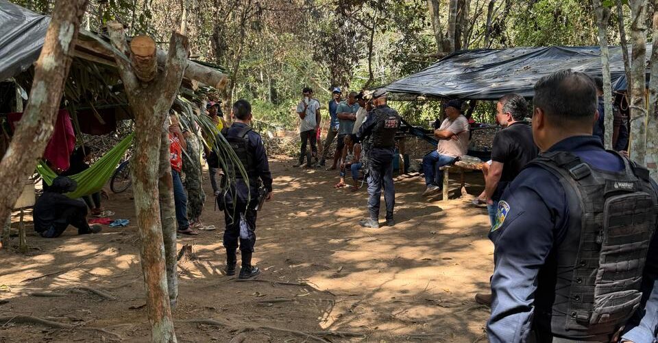 Operação integrada identifica ocupação irregular e danos ambientais em área rural de Candeias do Jamari