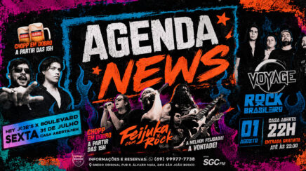 Agenda News: Agosto Começa em Ritmo de Rock  no Grego