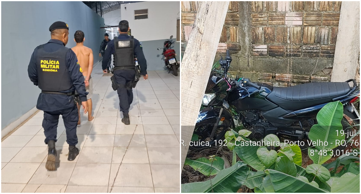 Vídeo: Jovem é preso após ameaçar familiares com facão e agredir irmão de 14 anos em Nova Mutum Paraná