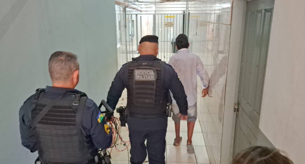 Homem é preso após tentar furtar bomba d’água na zona Leste de Porto Velho