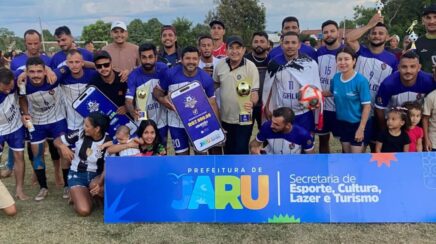 Prefeitura de Jaru realiza finais da Copa Rural de Tarilândia e premia campeões da edição 2026