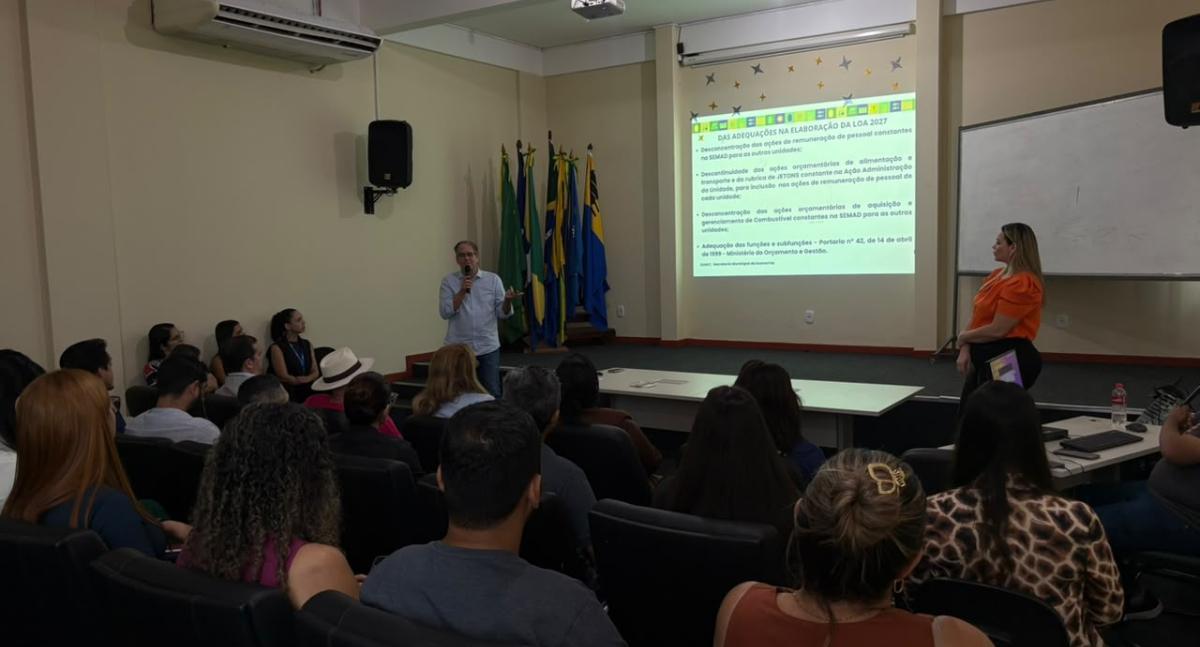 Prefeitura inicia planejamento da LOA 2027 com alinhamento entre secretarias municipais