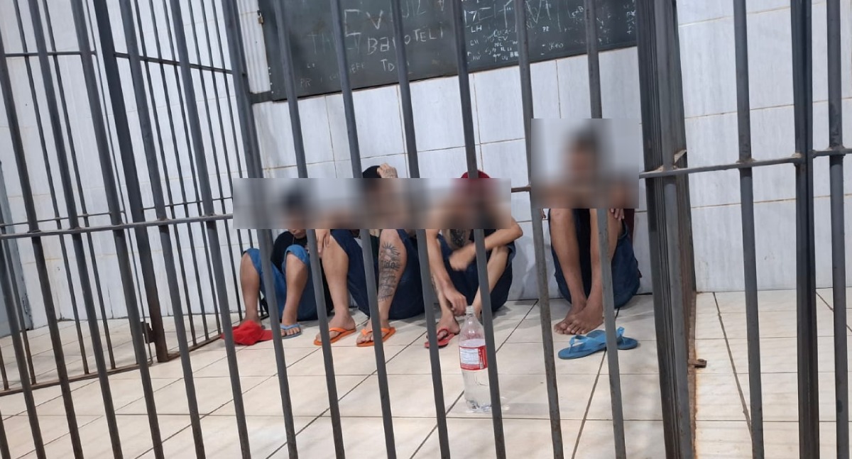 Quatro são detidos após furto em loja na Zona Sul de Porto Velho