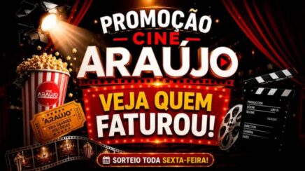 Veja quem são os vencedores dos ingressos do Cine Araújo desta semana