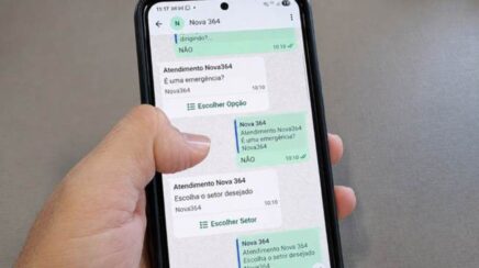 0800 da Nova 364 agora funciona também no Whatsapp