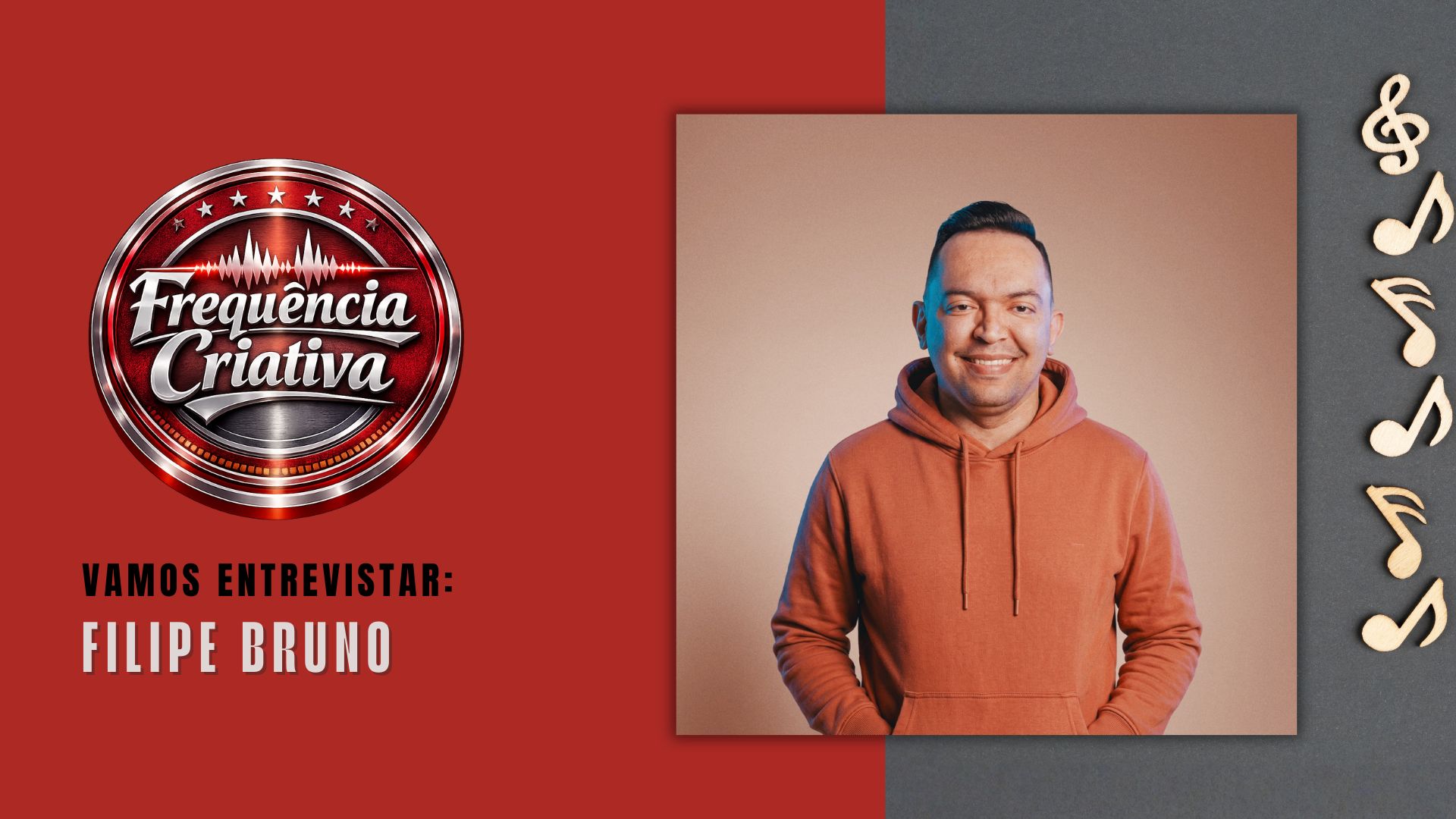 Frequência Criativa: Filipe Bruno fala sobre música, fé e trajetória